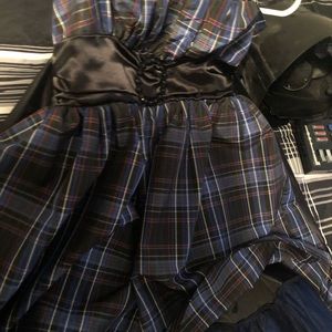 Dresses only worn 1 time have been dry cleaned.